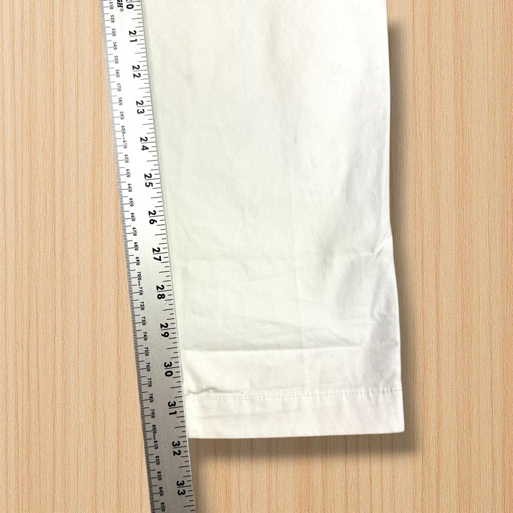 Land's End Women's Size 8 Low Rise Straight Leg Canvas Pants Heavyweight NWT $60 - Picture 6 of 13